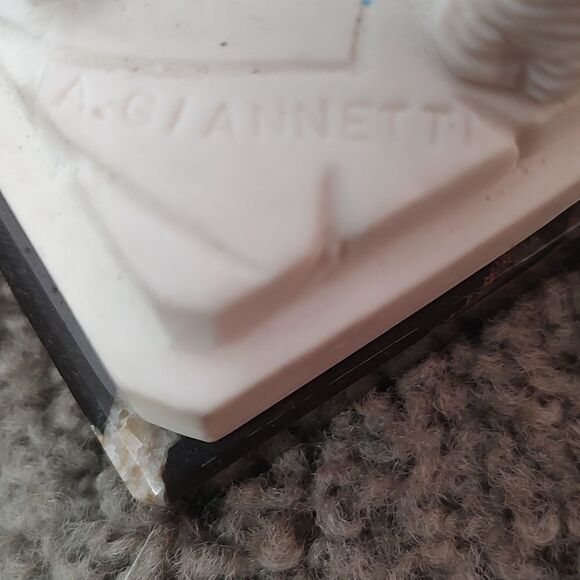 Michelangelo's David Nude Made In Italy 9" Tall Marble Base - Picture 7 of 7